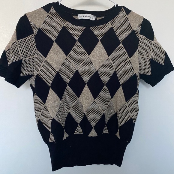 Zara festive holiday knit sweater! - Picture 3 of 3